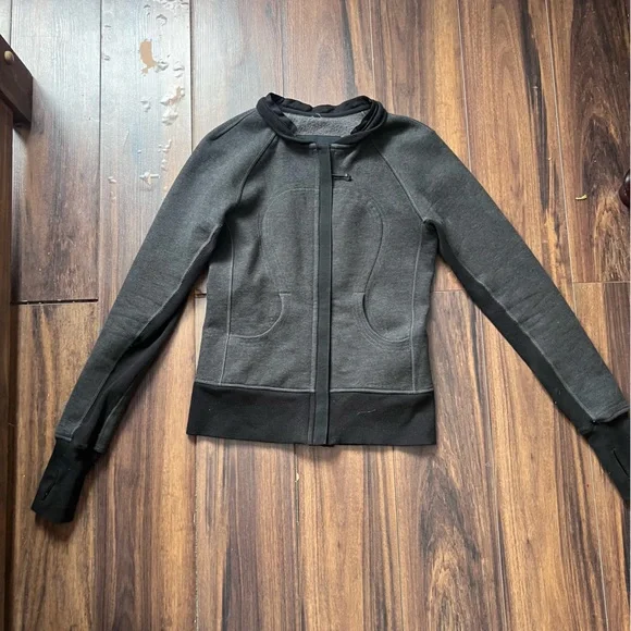 Lululemon Scuba Hoodie Detachable Hood Sz 4 - Picture 13 of 15